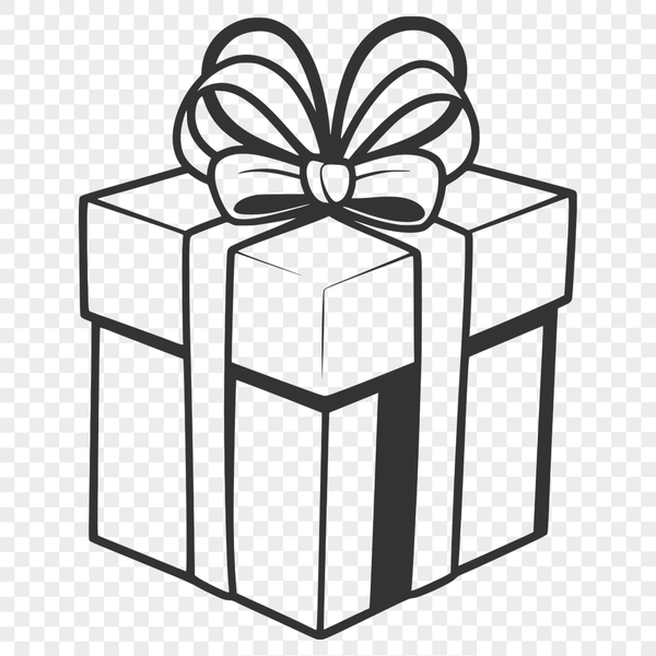 Beautiful Gift Box Design A simple 3D paper gift box with a lid, suitable for Christmas or birthday presents.