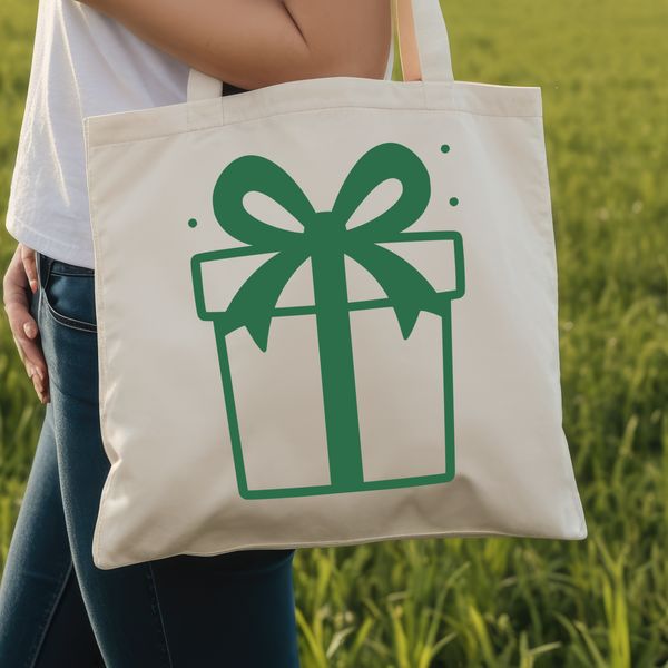 A digital gift box illustration in vector format.