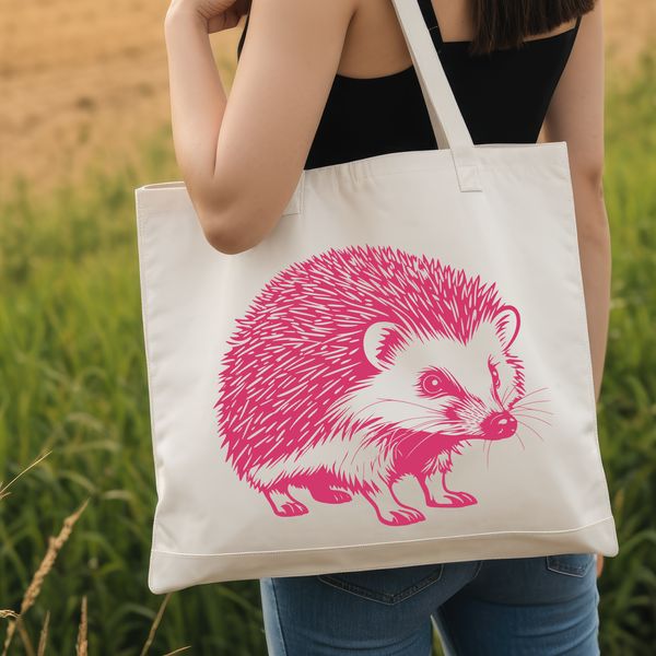 Small Spiky Mammal Icon A small mammal with a rounded body and spines, suitable for use in vector graphics.