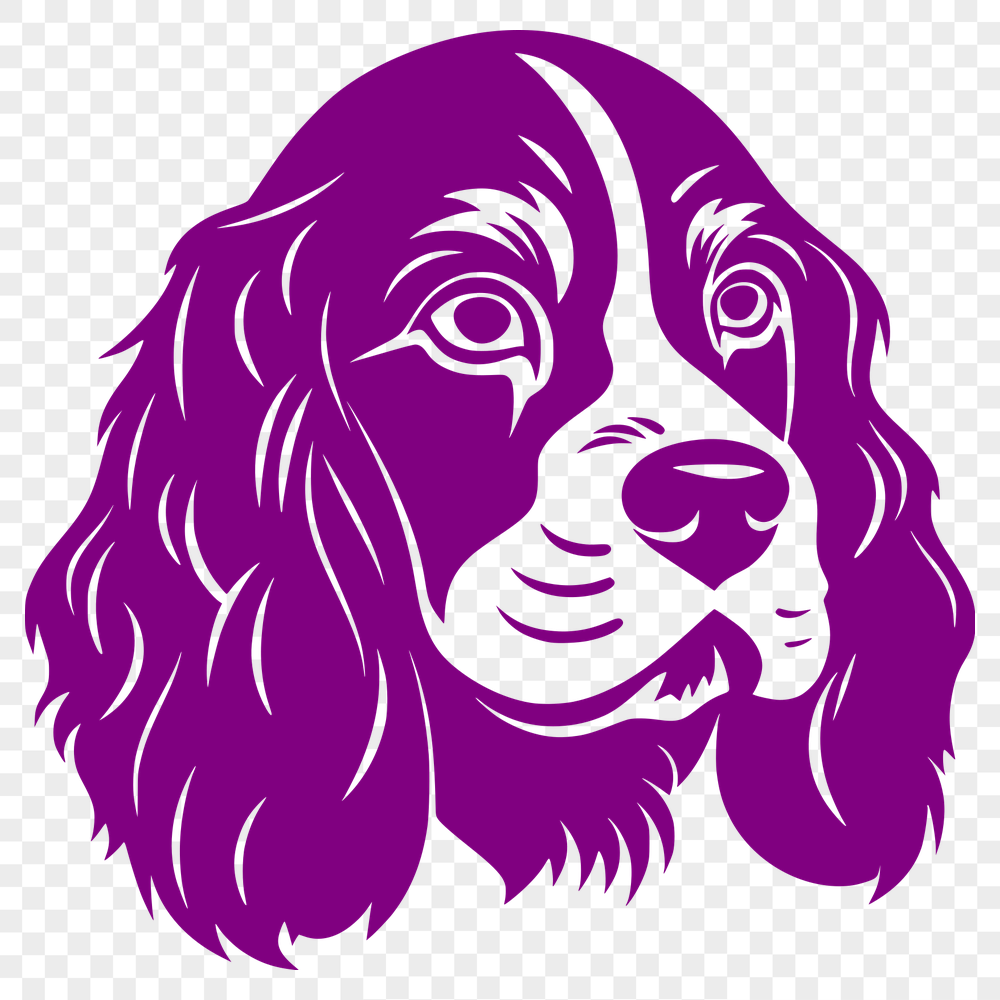 Beautiful Cocker Spaniel Decal