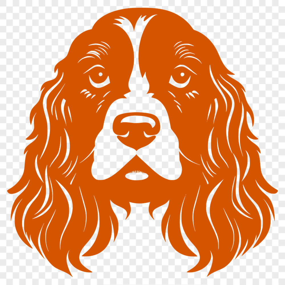 Unique Cocker Spaniel - For Laser Engraver Project