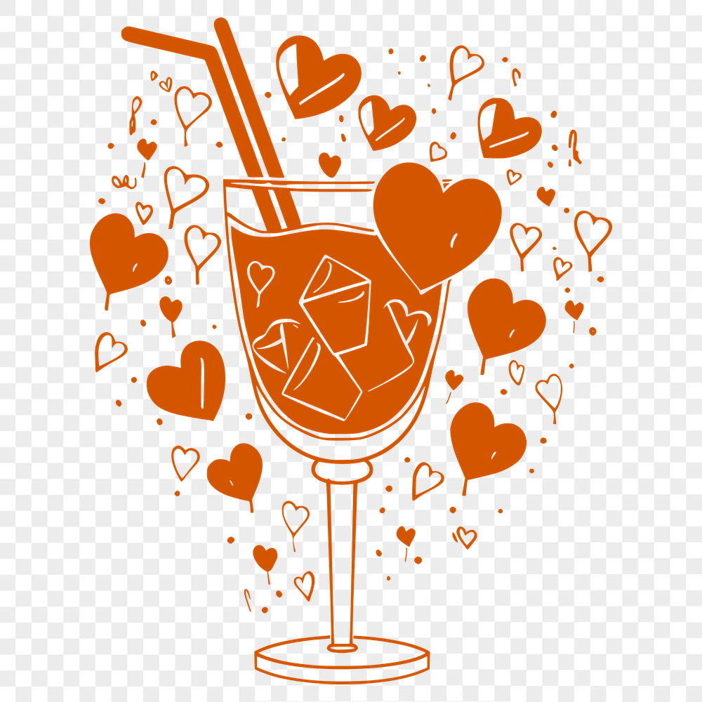 Creative Cocktail In SVG & DXF