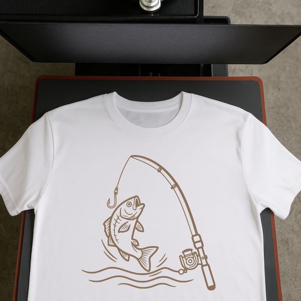 Fish silhouette SVG for web design and decals
