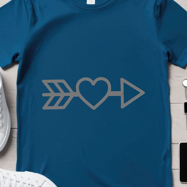 Arrow vector design for laser cutting