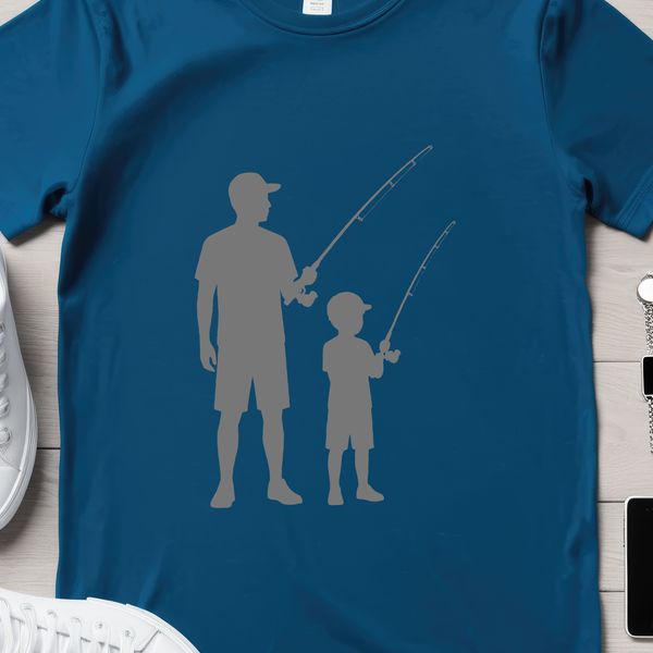 SVG fishing rod vector for web design
