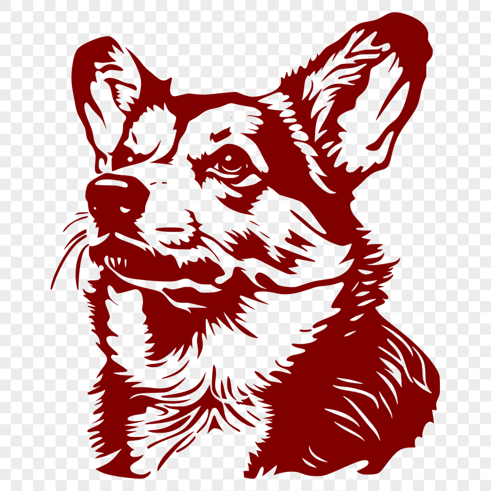 Artistic Corgi - For Sublimation Project