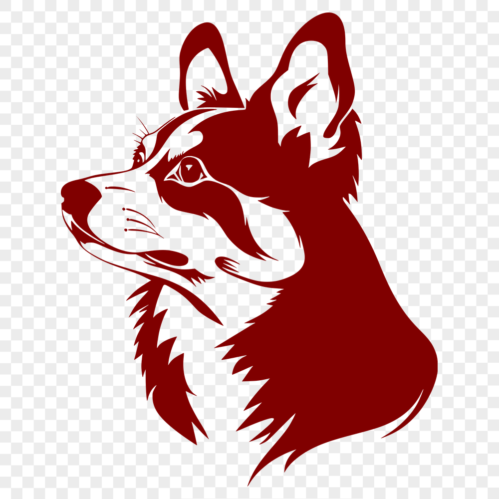 Creative Corgi Vector Illustration