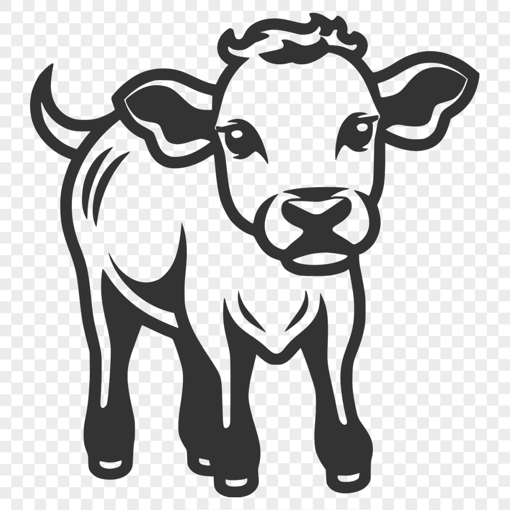 Unique Cow - For Cricut Project