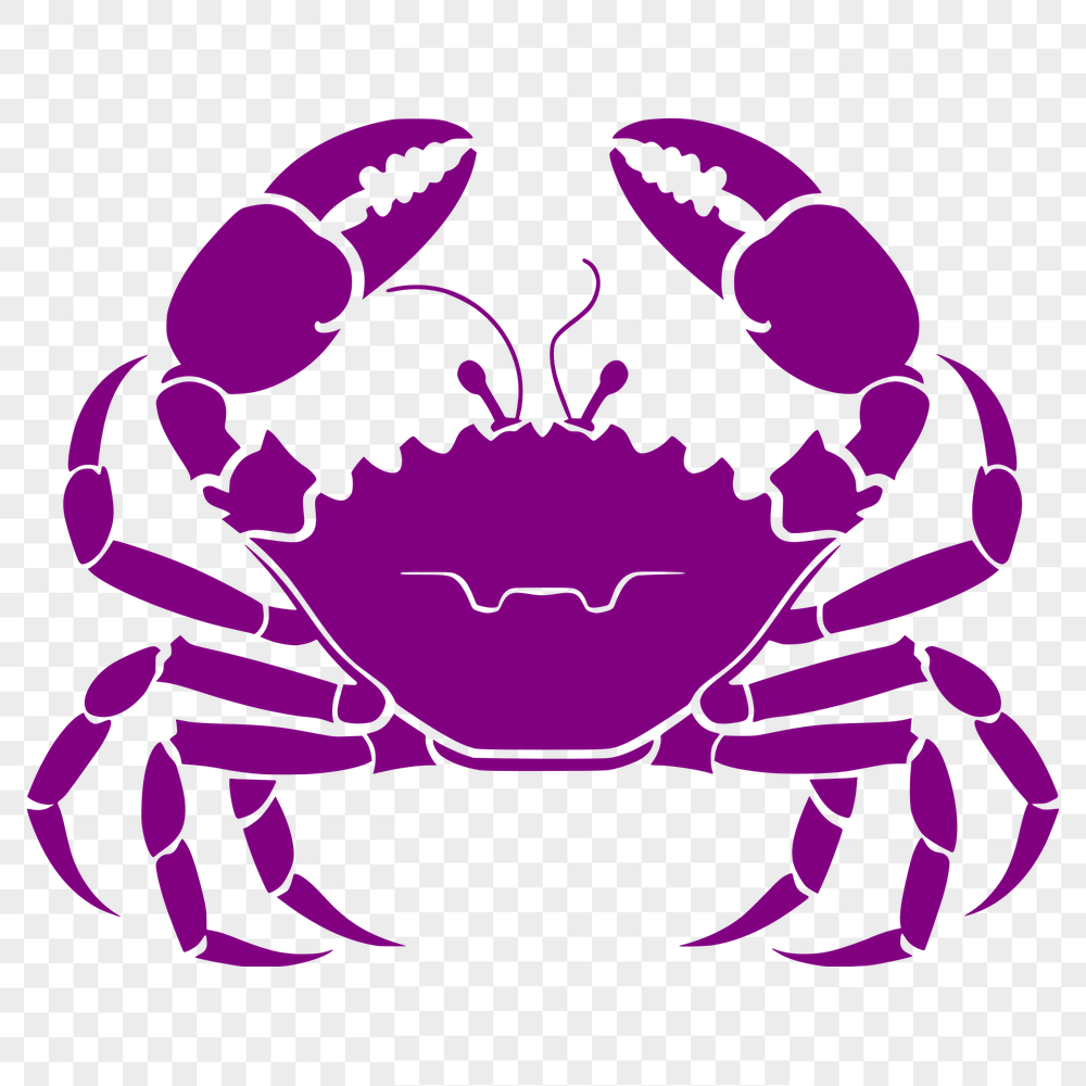 Free Creative Crab Printable Image