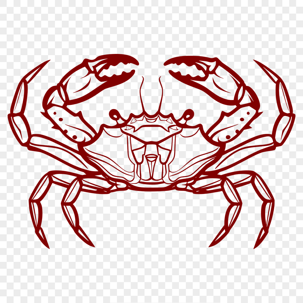 Free Unique Crab Vector Art