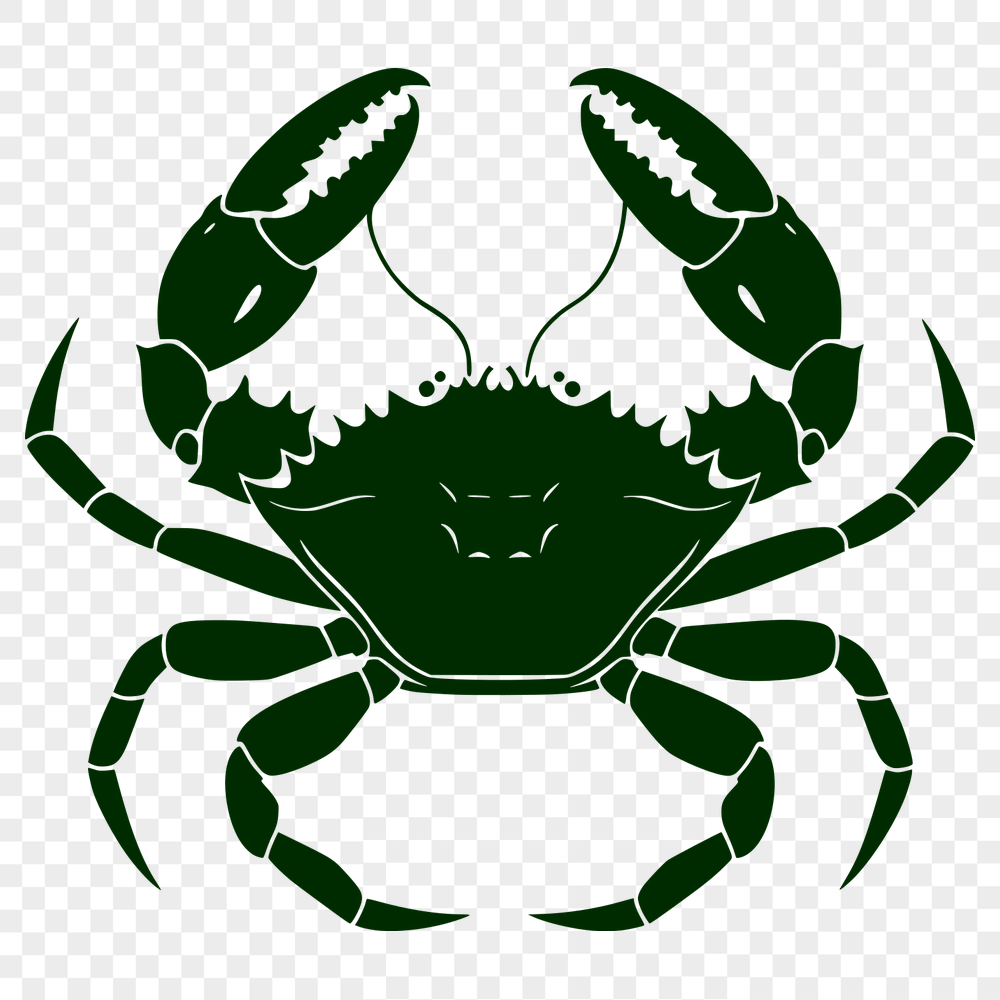 Artistic Crab Clipart