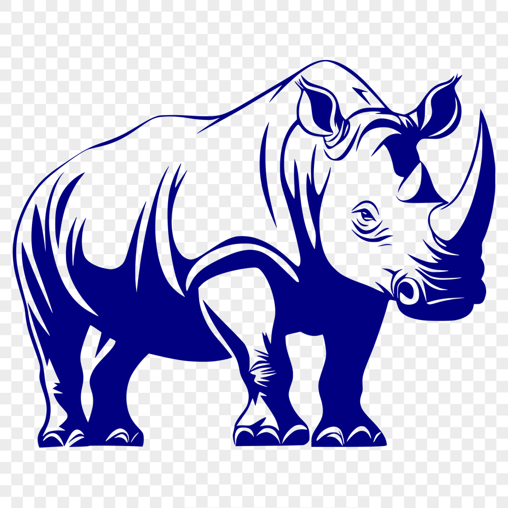 Rhino SVG For Download - Free Commercial Use License