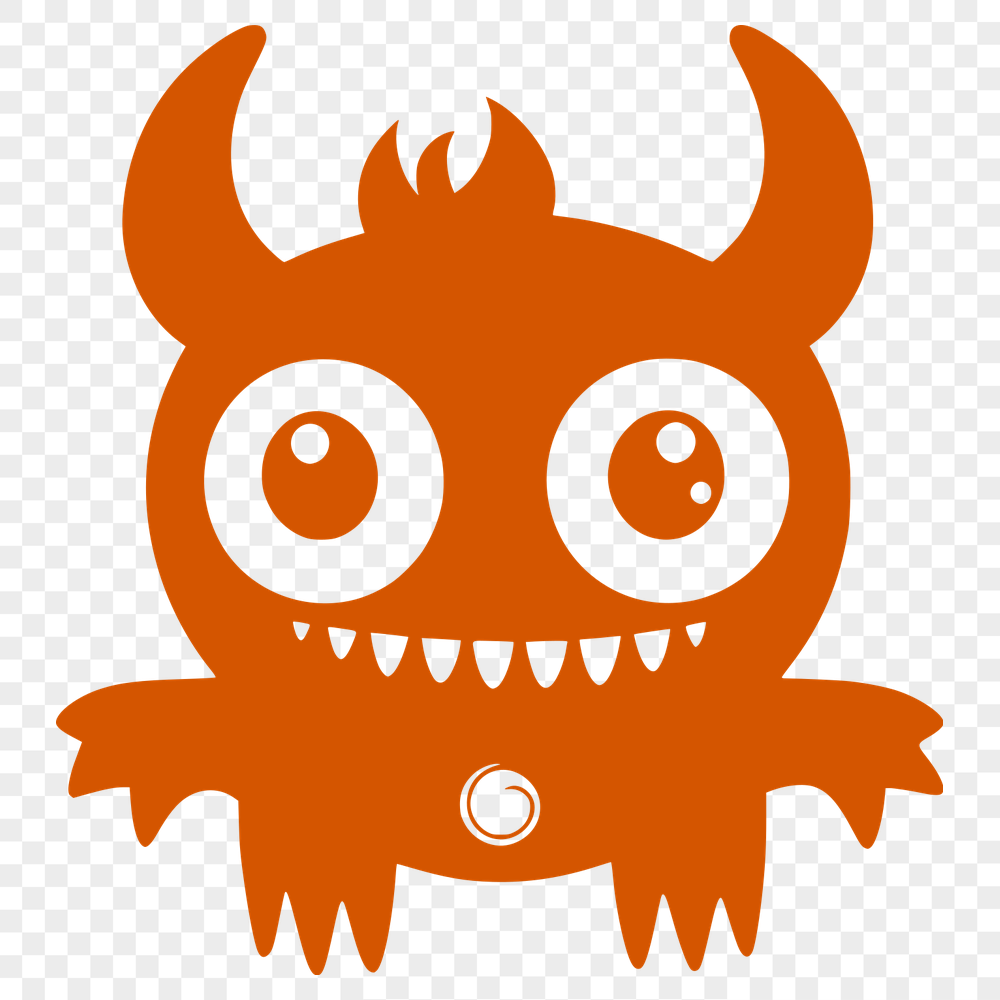 Beautiful Monster Digital Drawing In PNG For Free Download