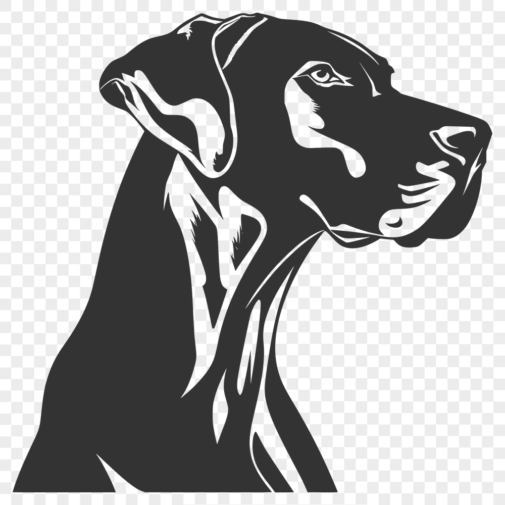 Free Artistic Great Dane Vector Craft File