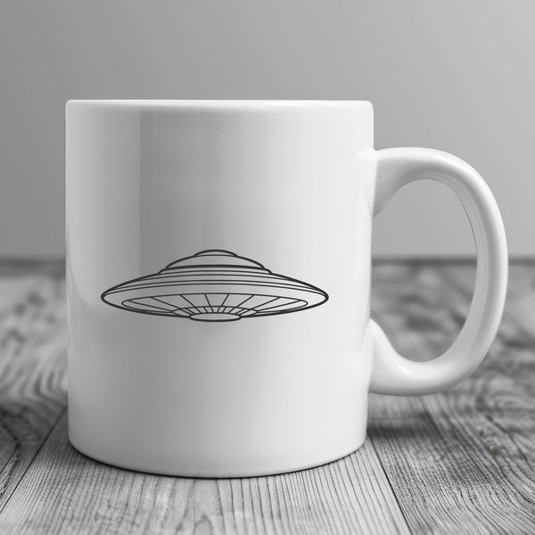 Futuristic Spacecraft Design for Vector Cutting Machines A sleek, futuristic spaceship design suitable for vector cutting machines like Cricut or laser cutting.