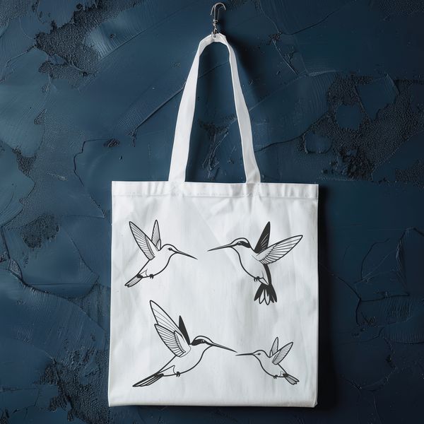 Free Vector Bird Silhouette Download A detailed design of a hummingbird, optimized for use with cutting machines like Cricut or laser cutters.