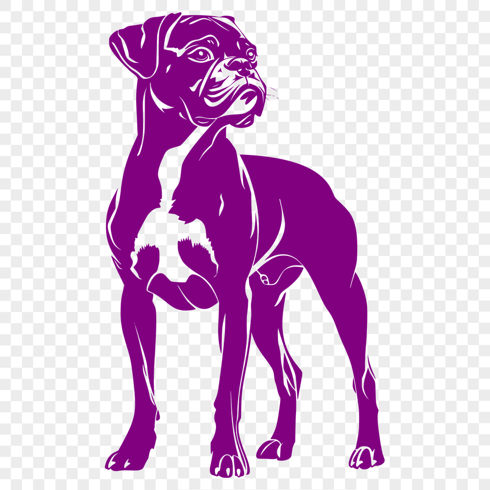 Standing Dog Decal