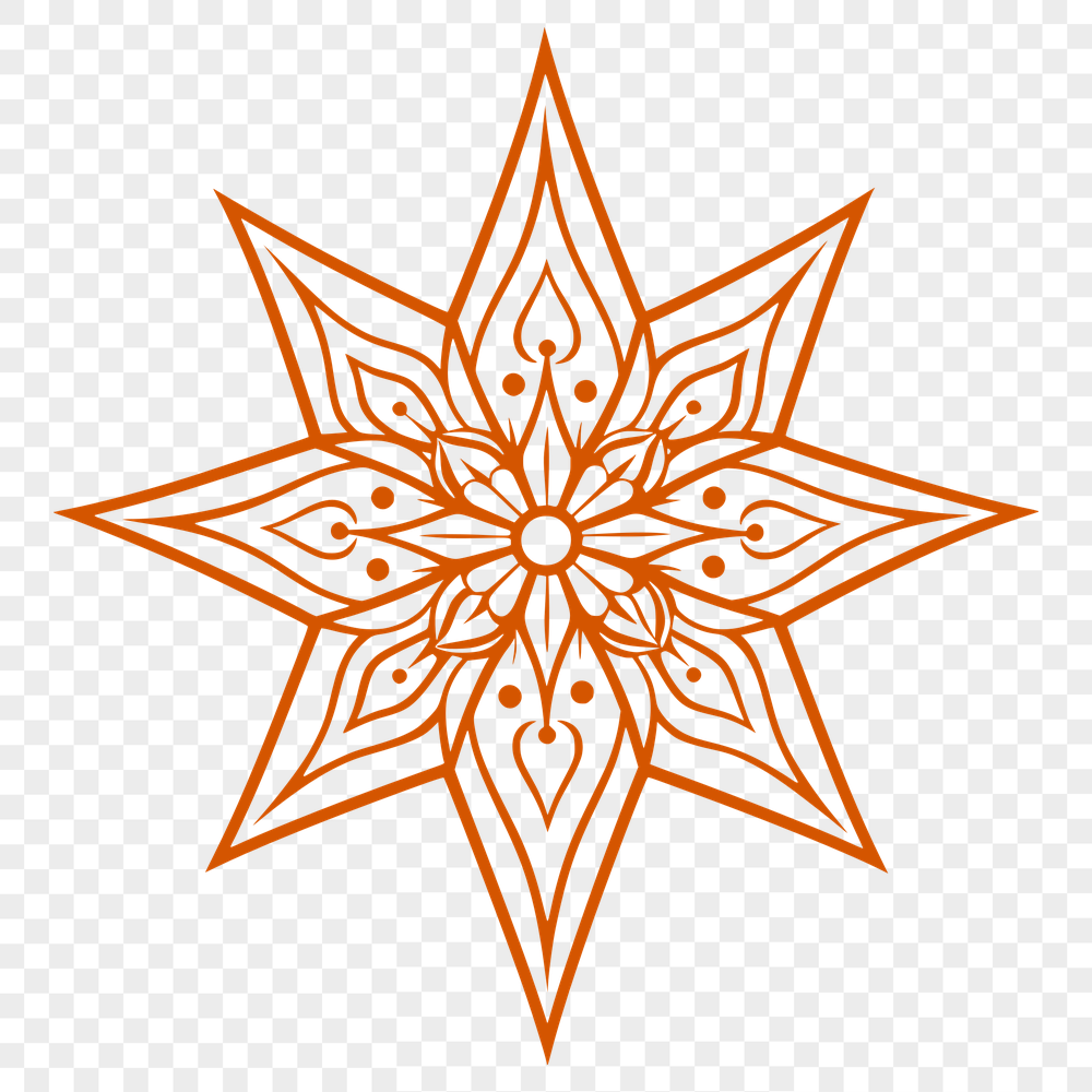 Free Unique Star Design PDF - Commercial Use