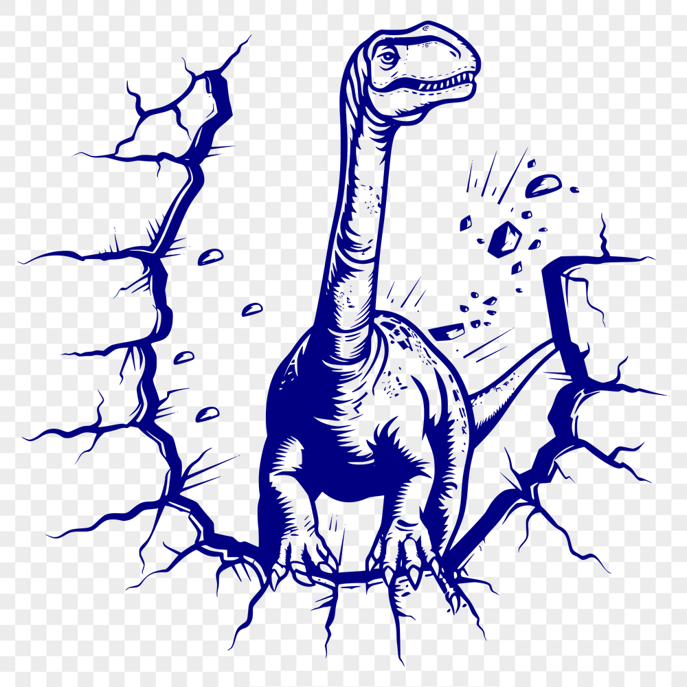 Artistic Prehistoric Clipart