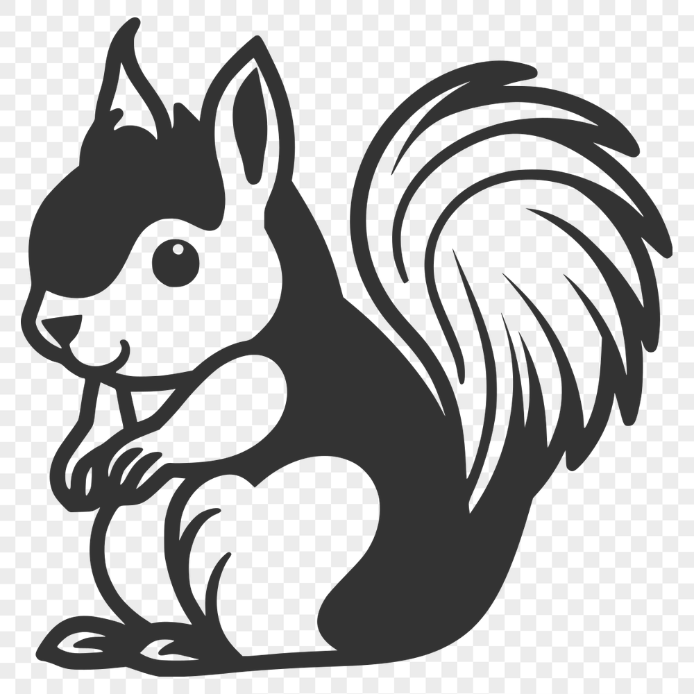 Free Unique Squirrel Clipart