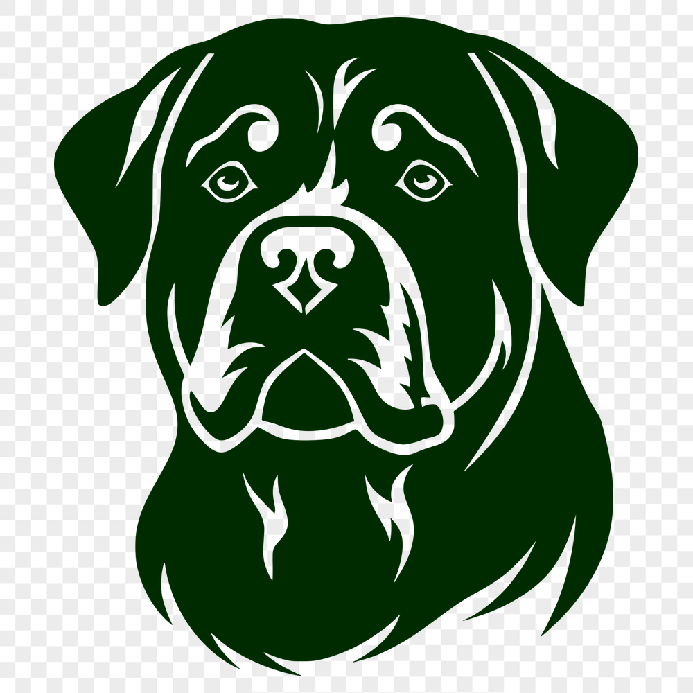 Stunning Rottweiler Clip Art