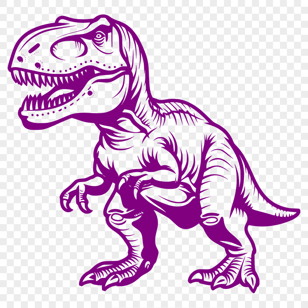 Free Creative T Rex Decal