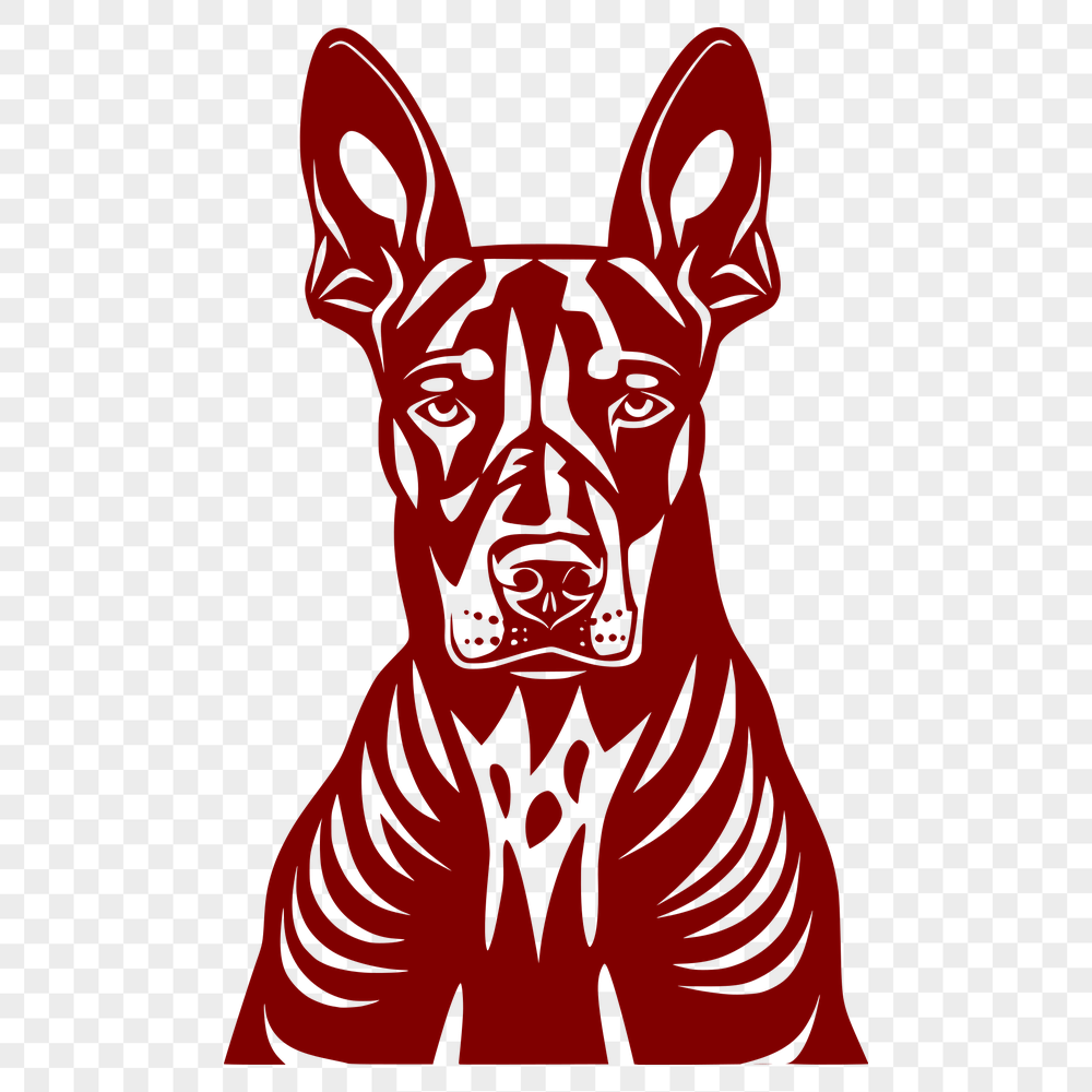 Beautiful Doberman Pinscher - For Glowforge Project