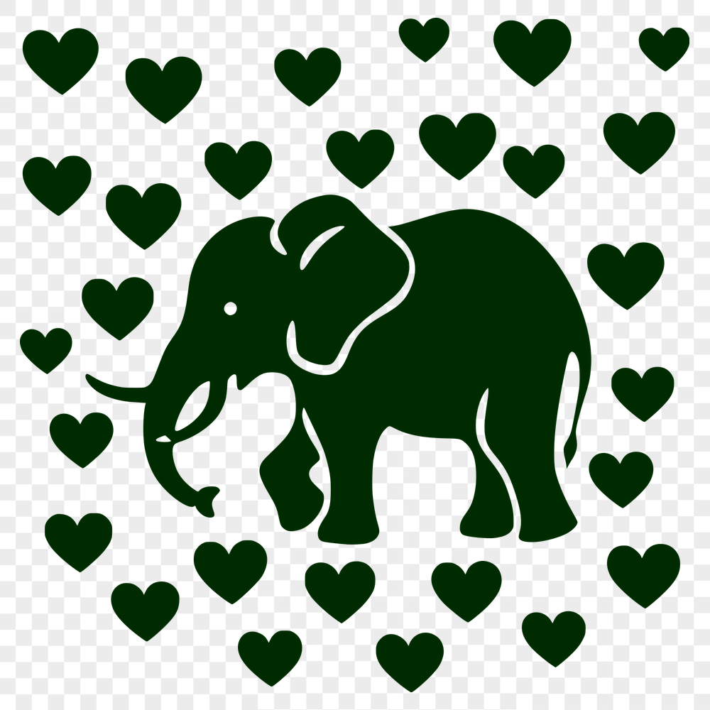 Unique Elephant Clipart