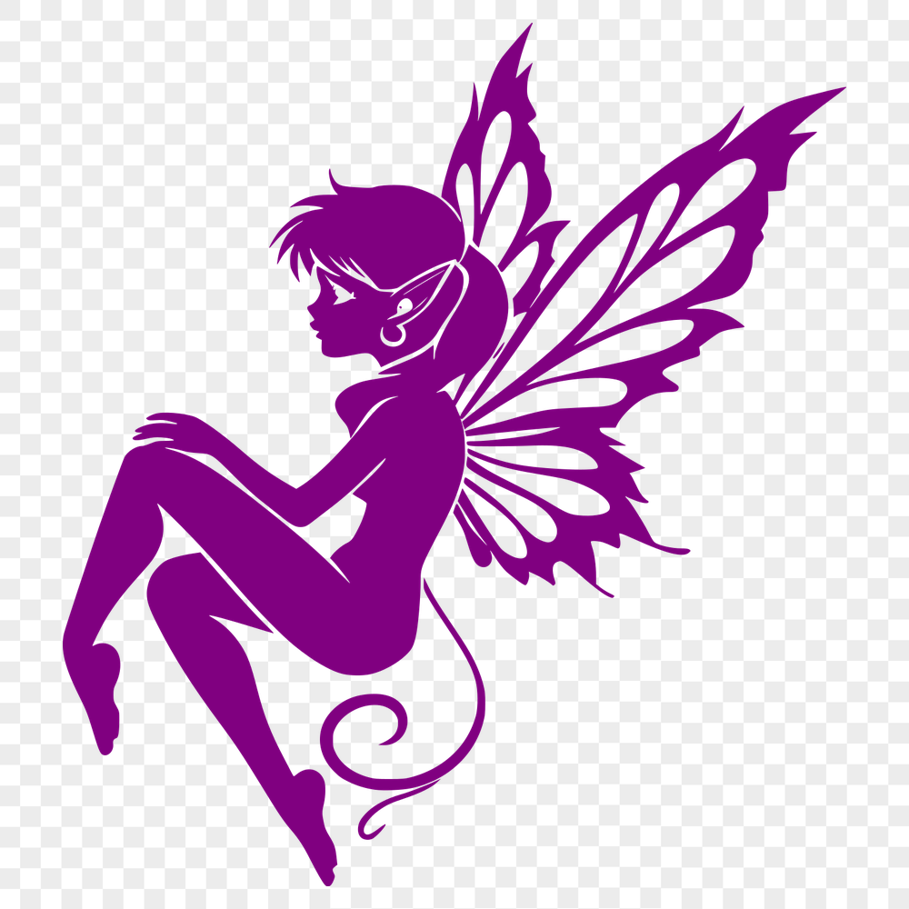 Beautiful Fairy - For Laser Cutter Project