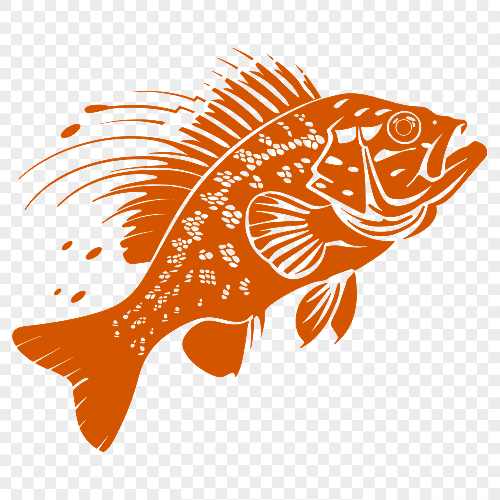 Free Stunning Fish Vector Craft File