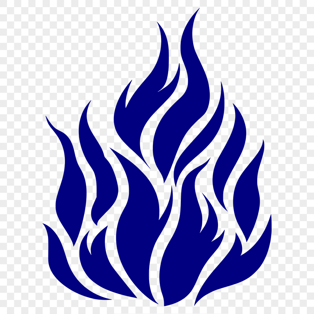 Unique Fire Vector Image