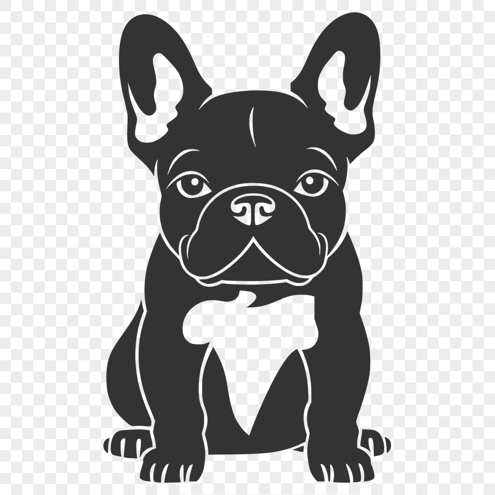 Free Free French Bulldog Drawing