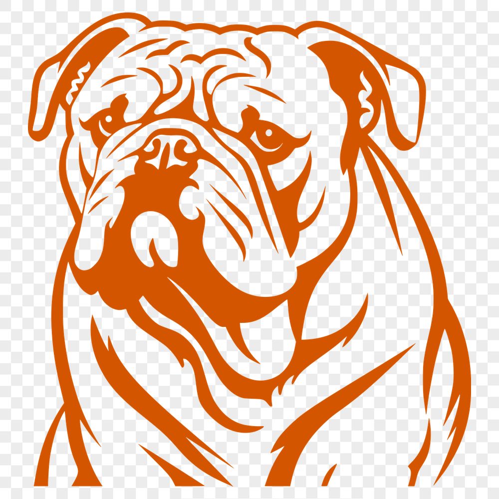 Stunning Bulldog - For Laser Engraver Project