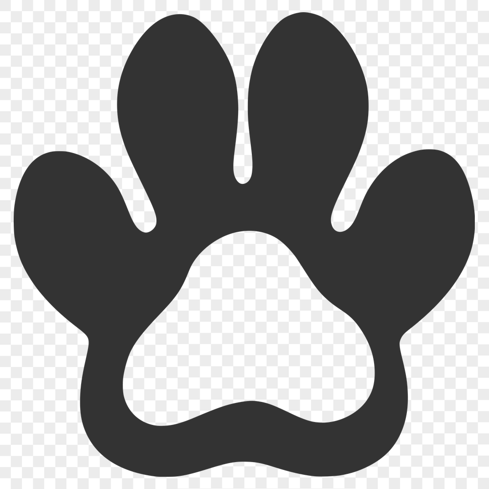 Unique Animal Paw - Laser SVG Free Download