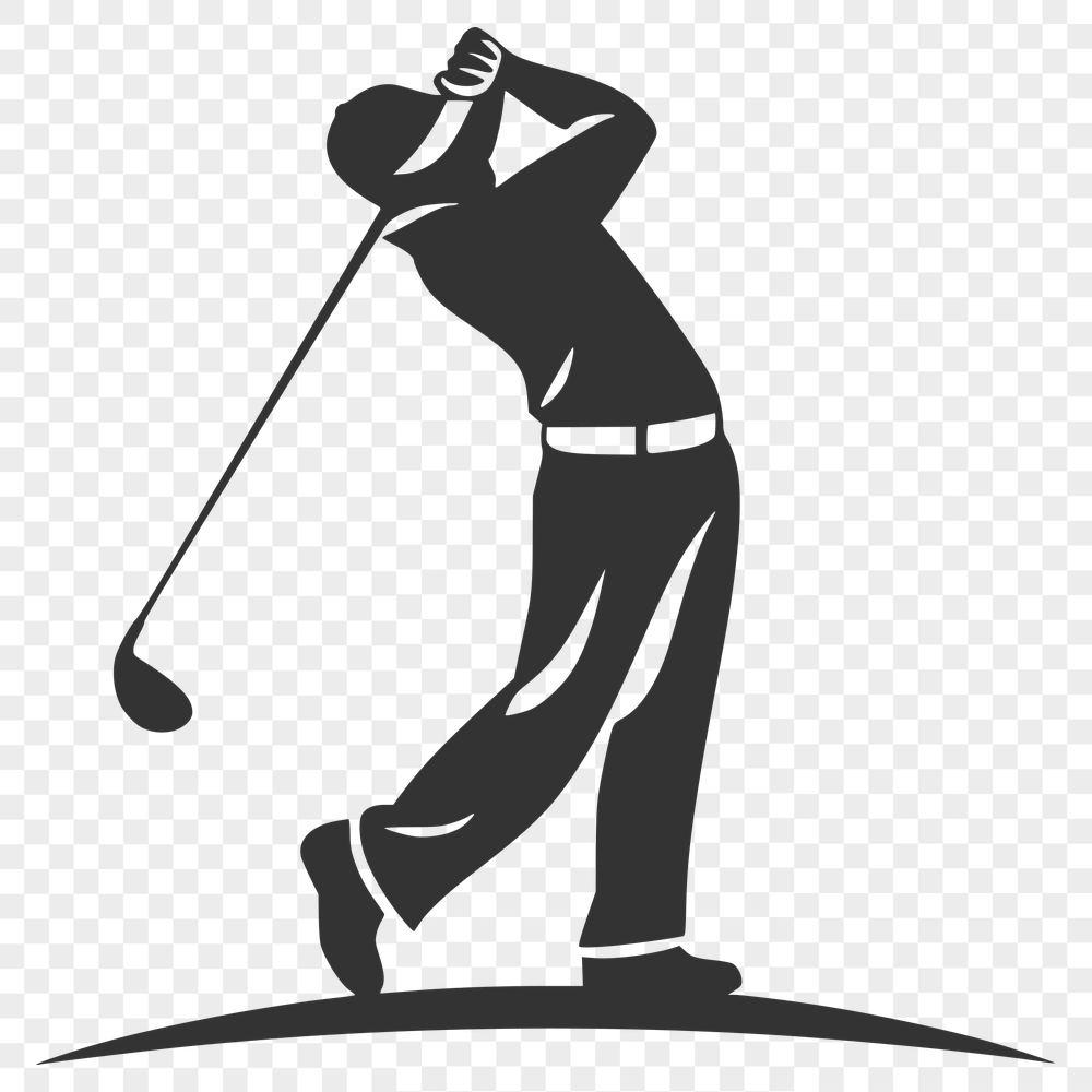 Stunning Golfer SVG, PNG, PDF And DXF Files