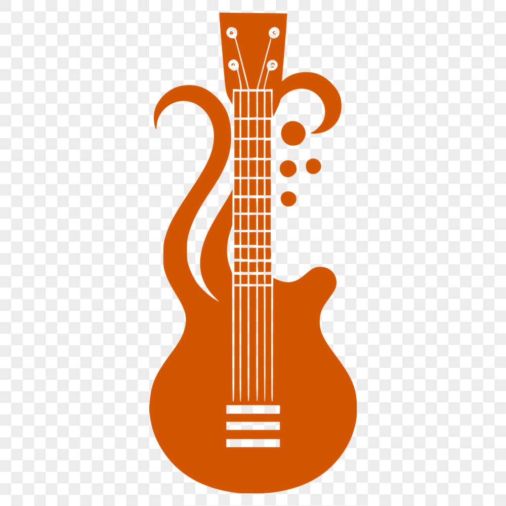 Free Free Guitar Vector Illustration