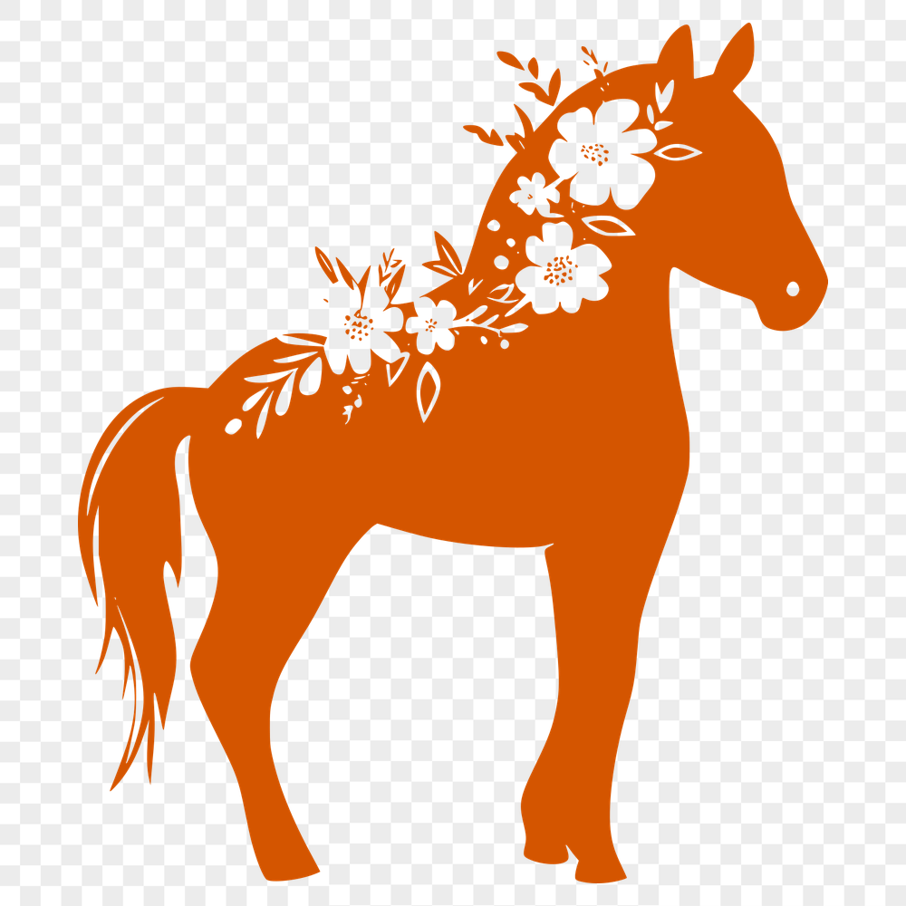 Beautiful Horse PDF - For Laser Project