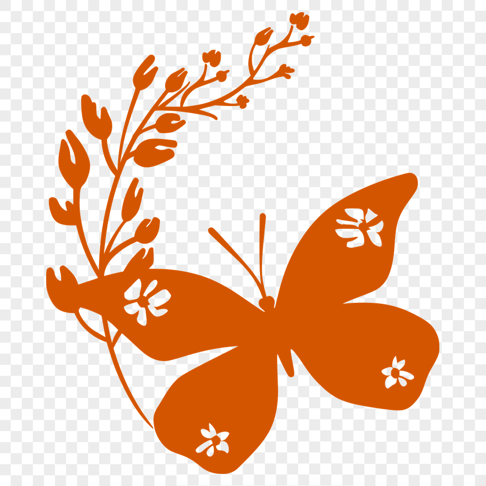 Unique Butterfly Vector Craft File