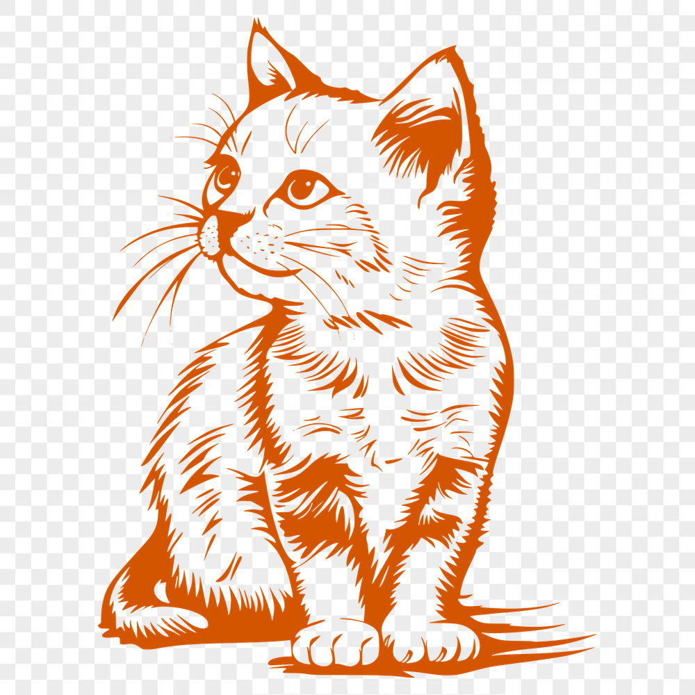 Free Creative Kitten Design