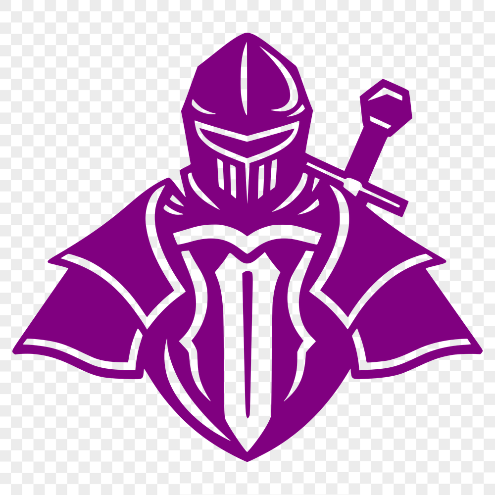 Free Stunning Knight Stencil