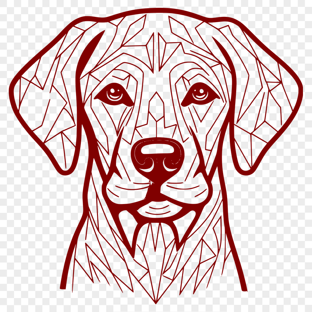 Ornate Labrador Retriever Artwork