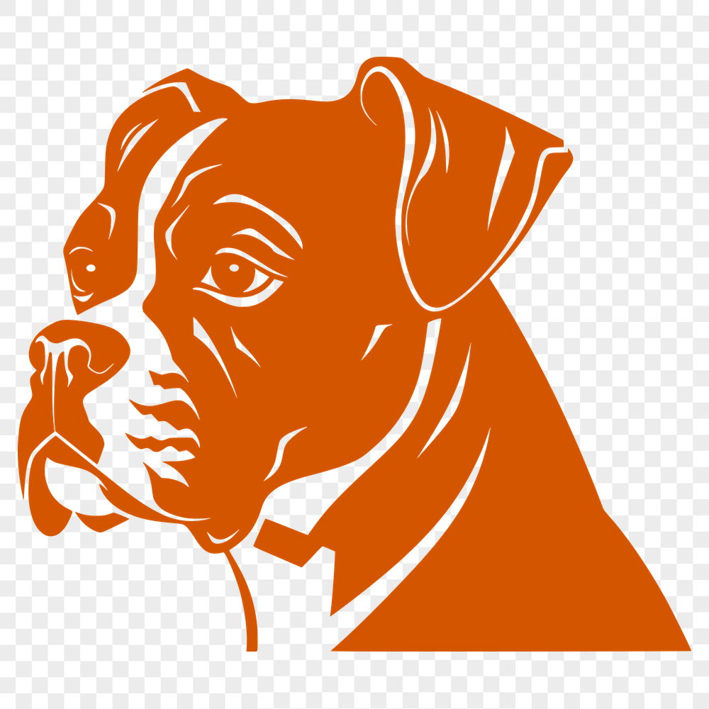 Free Unique Boxer Stencil