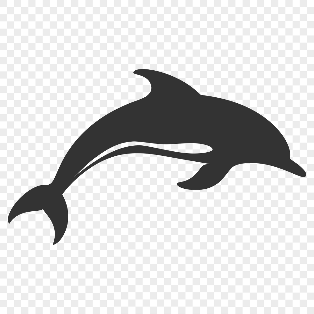 Artistic Dolphin - For Sublimation Project