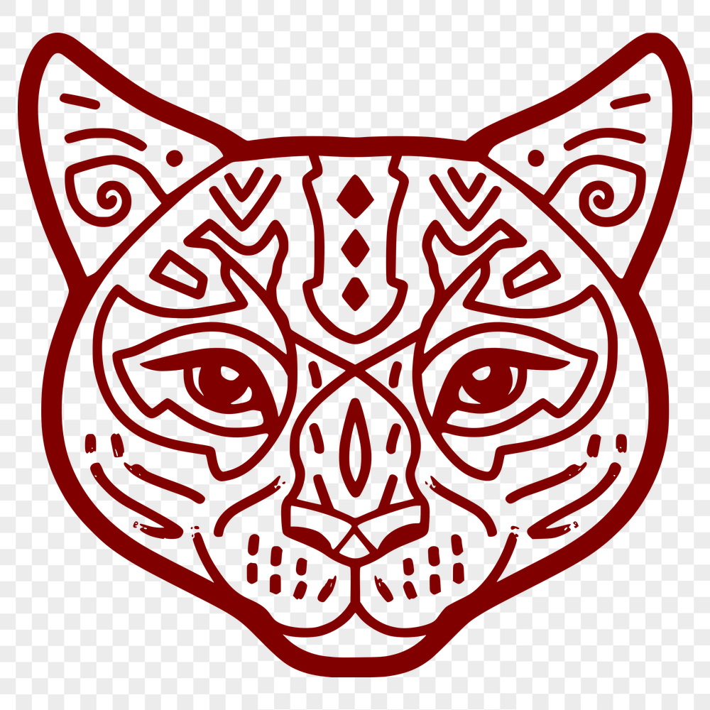 Free Stunning Big Cat Vector Illustration