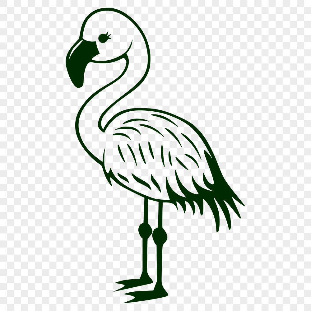 Unique Bird Vector Craft File