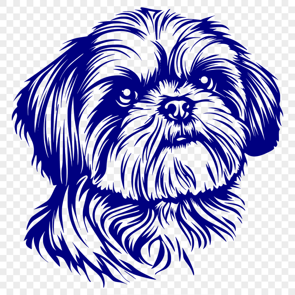 Free Free Shih Tzu Artwork