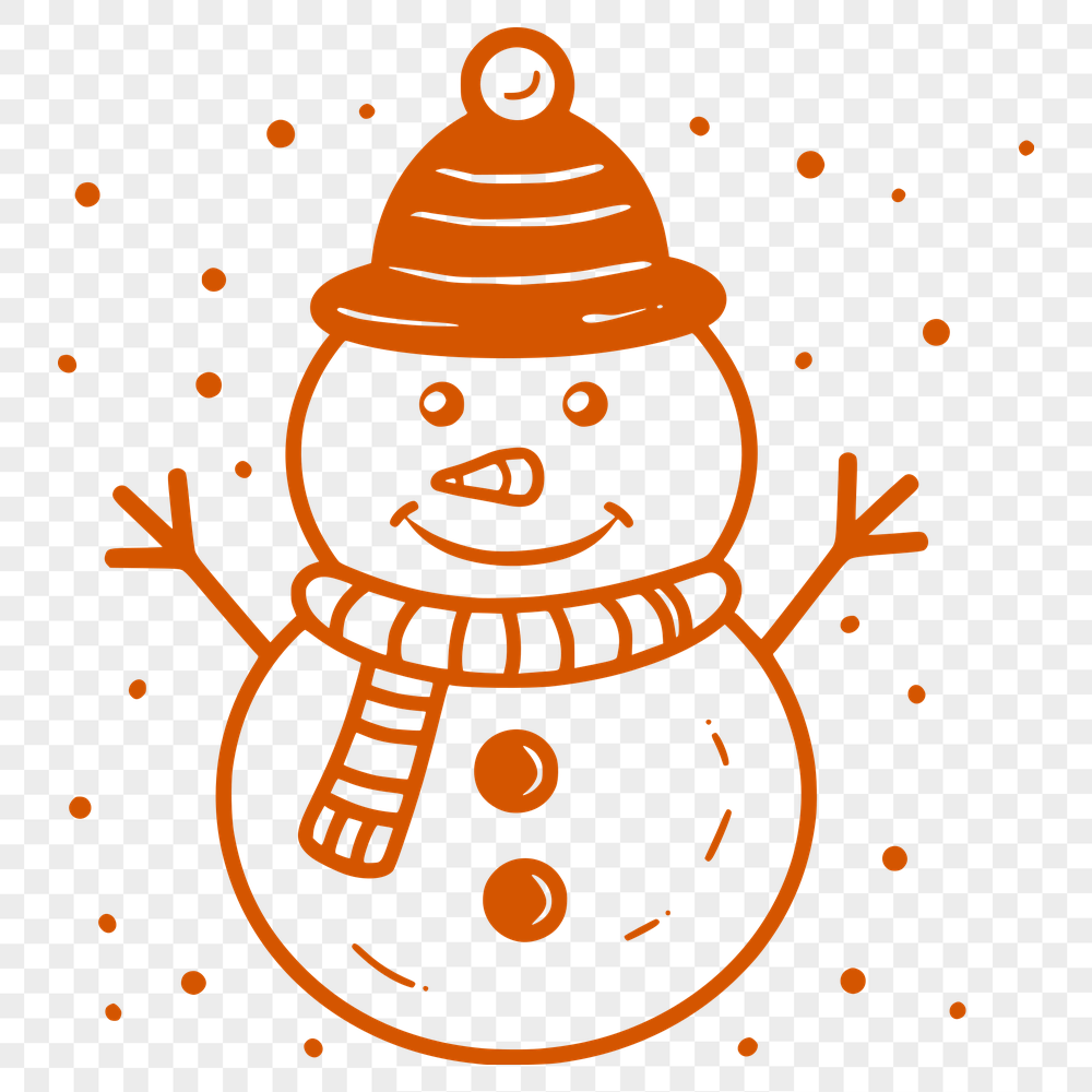 Beautiful Snowman - Christmas PDF