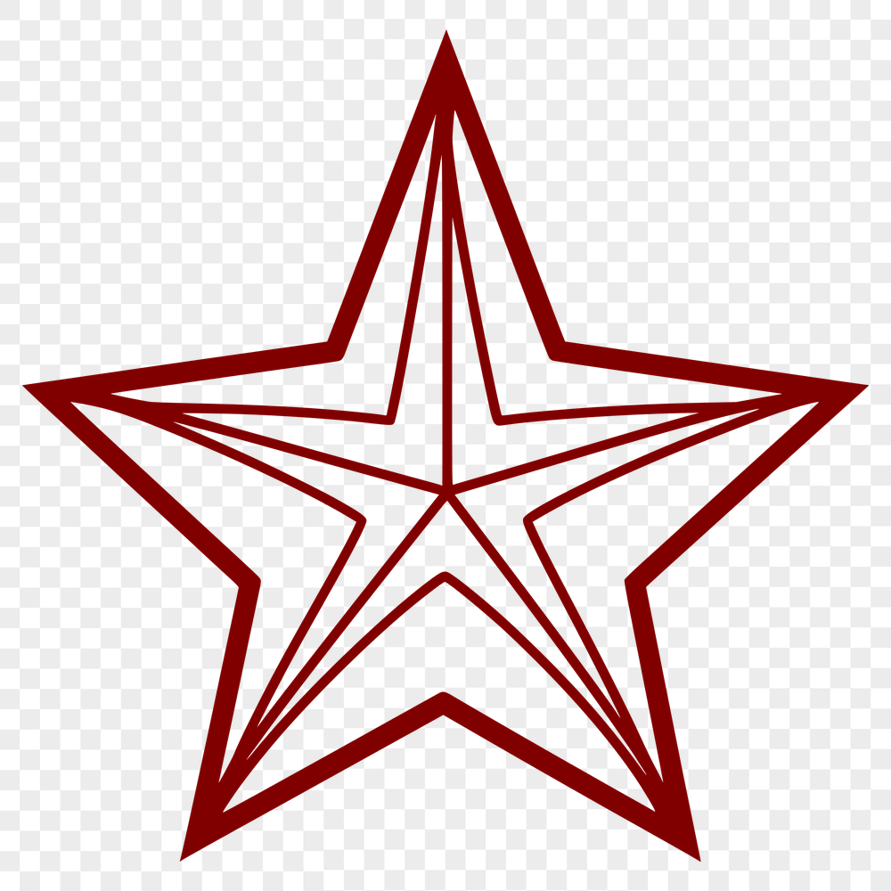 Star Vector Craft File In SVG File Format For Free Download