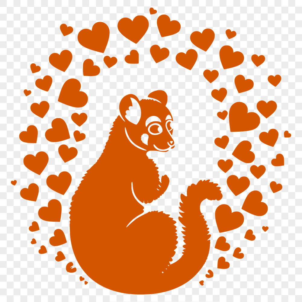 Creative Lemur Clip Art