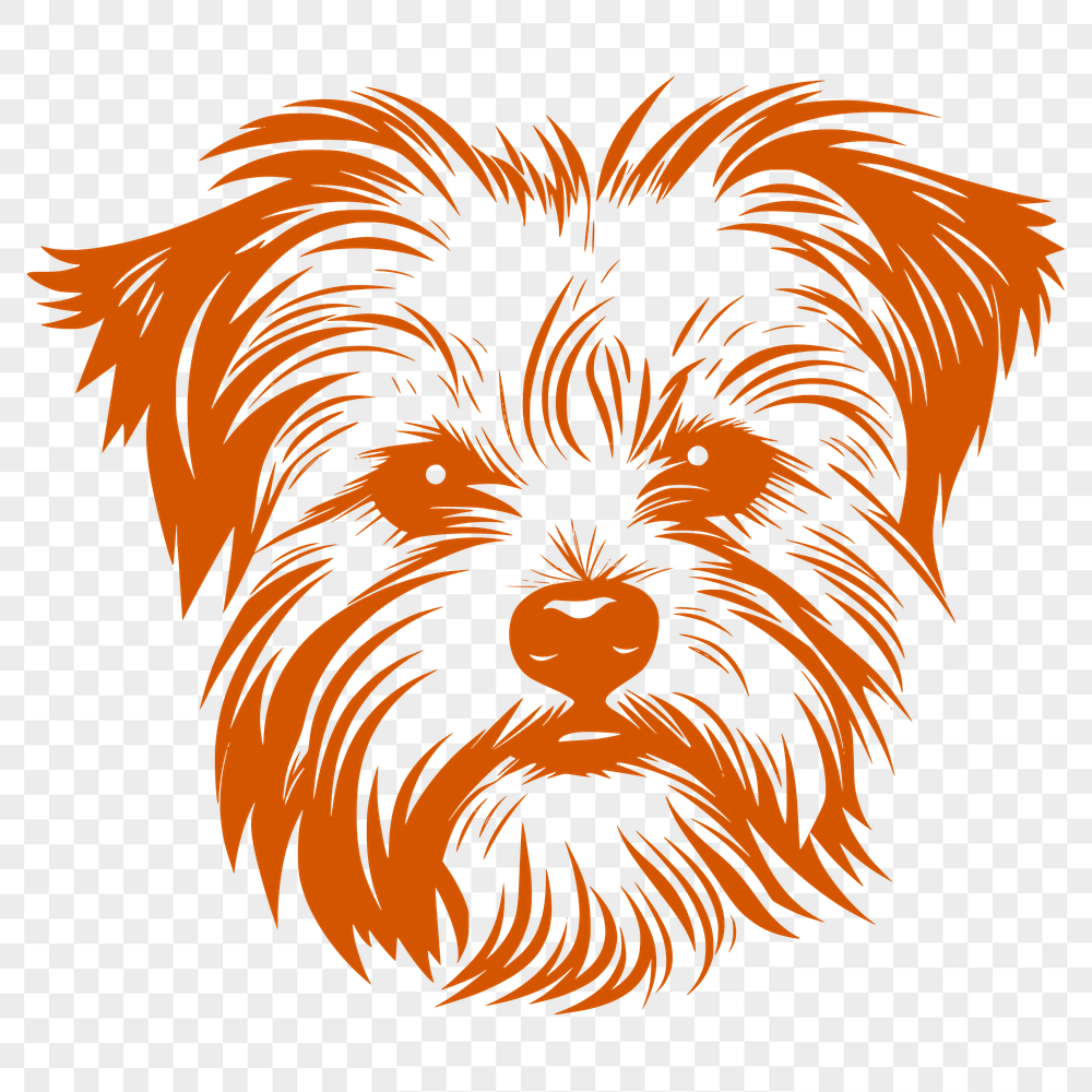 Free Beautiful Morkie Decal